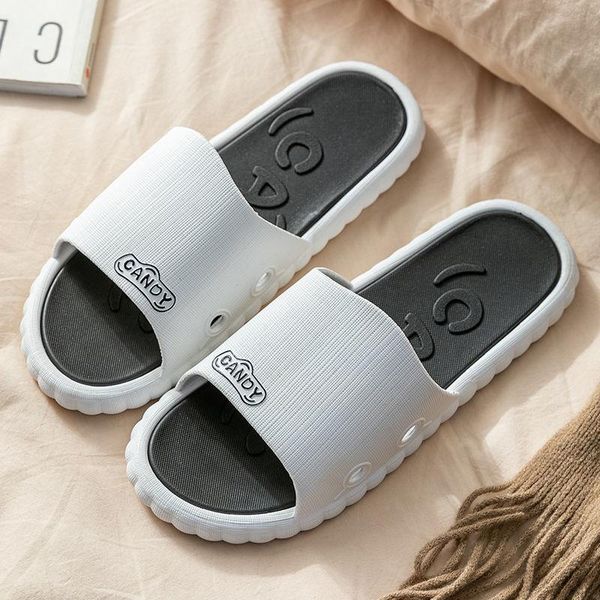 

slippers shoes women 2021 summer sandalias mujer, Black