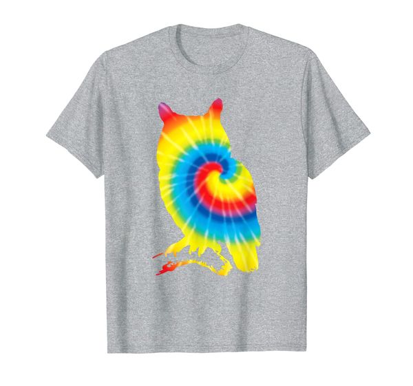 

Tie Dye Owl Rainbow Print Bird Owlet Hippie Peace Gift T-Shirt, Mainly pictures