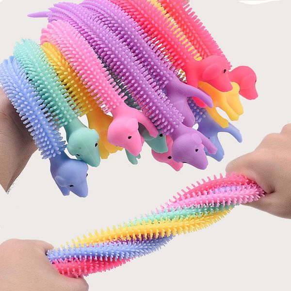 

worm noodle stretch string tpr rope anti stress toys string fidget autism vent toys decompression toy sqishy toy dhl