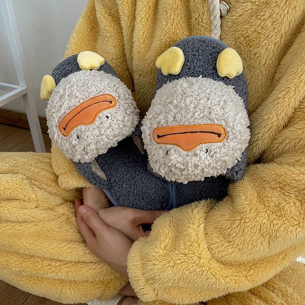 

autumn and winter cotton slippers mens home 2022 new home indoor thick bottom warm mao mao slippers men in winter, Black