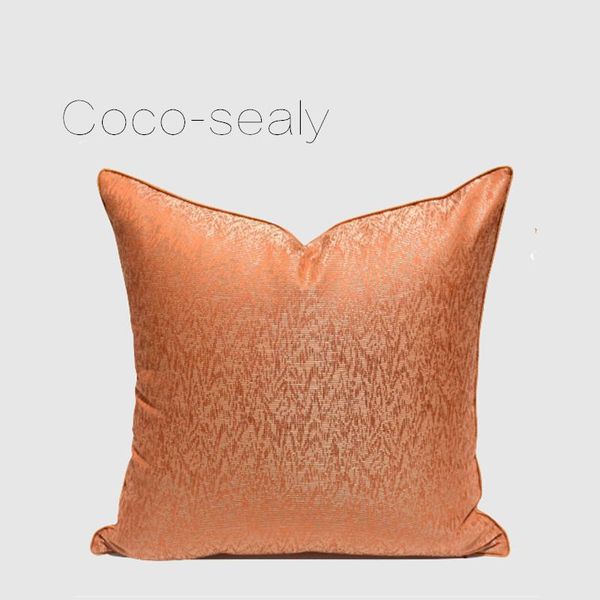 

pillow case coco-sealy pillowcase luxury cushion cover 45x45 50x50 for orange stripe room throw with car seat chair decor
