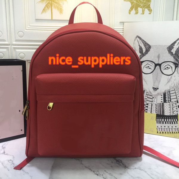 

backpack luxury fashion designer handbag star designer backpack luxury backpack famous leather tote 547834, Red;black