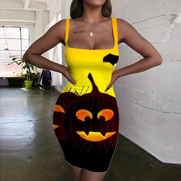 

casual dresses kyku brand halloween dress women pumpkins bodycon bat ladies hip hop sundress womens clothing summer vintage beach, Black;gray