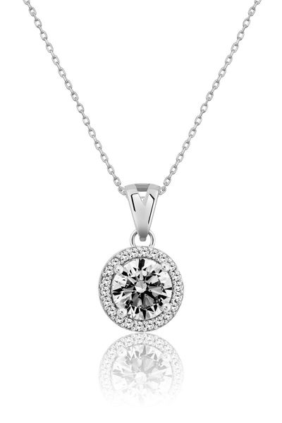 

cluster rings diamond montÃ¼r cage pendant, Golden;silver