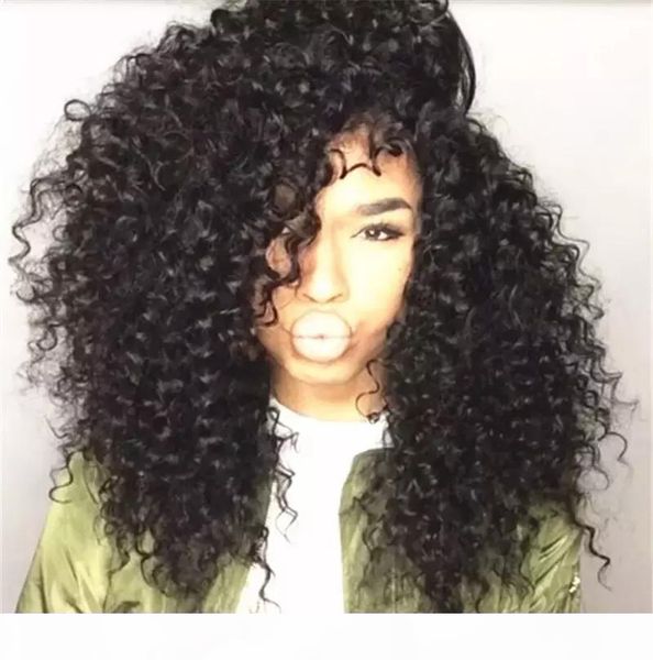 

fake scalp curly wig short bob human hair 13x6 frontal virgin peruvian glueless short curly lace front wigs for black women baby hair, Black;brown