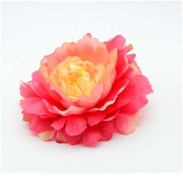 

2pcs artificial flowers for home decor bridal accessories clearance fake stamen a cap diy gift wreath silk plastic peon qyljme
