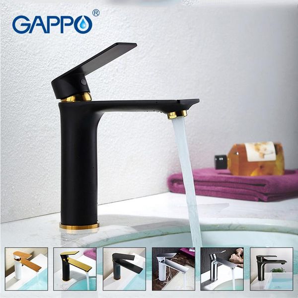 

bathroom sink faucets gappo basin taps mixer water white faucet tap griferia