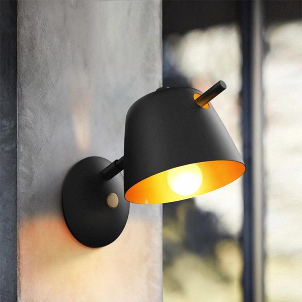 

wall lamp european style modern minimalist bedroom living room bedside corridor aisle mirror front reading bracket light