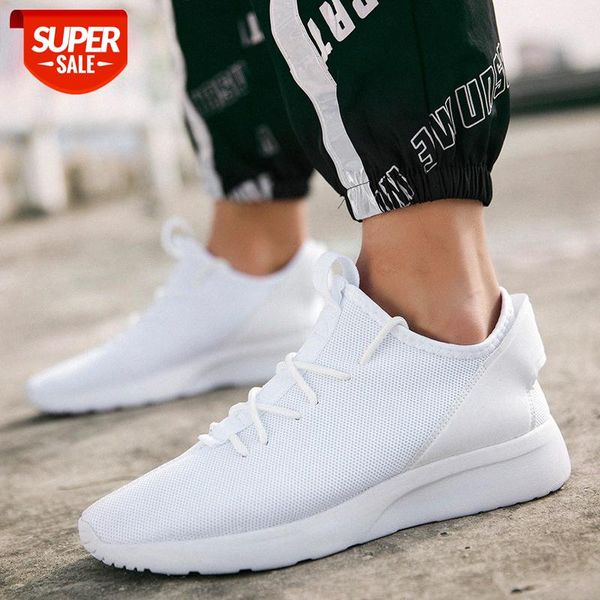 

men's shoes summer fly woven mesh breathable large size tide hollow casual sports young students running #jt7x