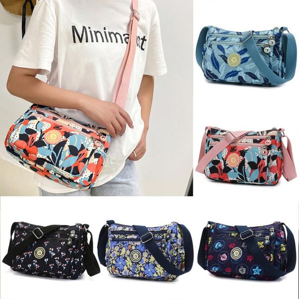

duffel bags women fashion zipper waterproof nylon shoulder bag female crossbody ladies bolsa feminina travel