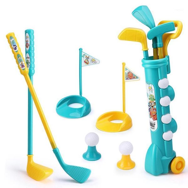 

set mini plastic golf toy child sports game professional kids children home outdoor indoor small club party training complete of clubs1