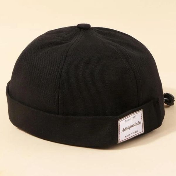 

hat children yuppie ruffian autumn and winter ins street landlord sealed melon skin hat man, Yellow