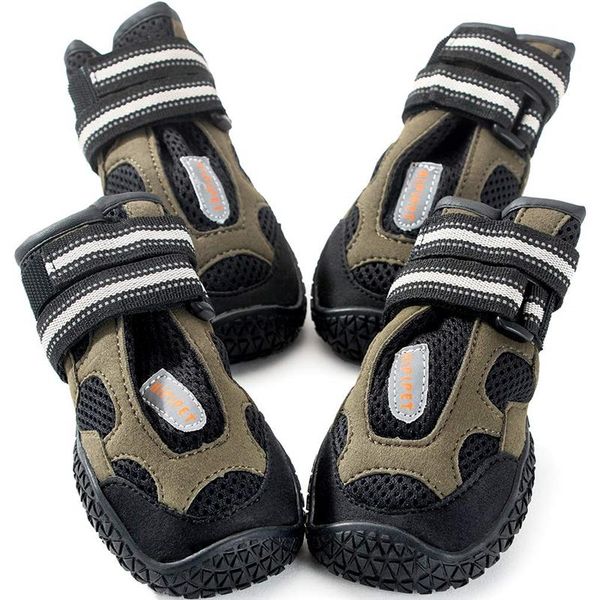 

dog apparel hipidog boots waterproof breathable pet shoes warm anti-slip for