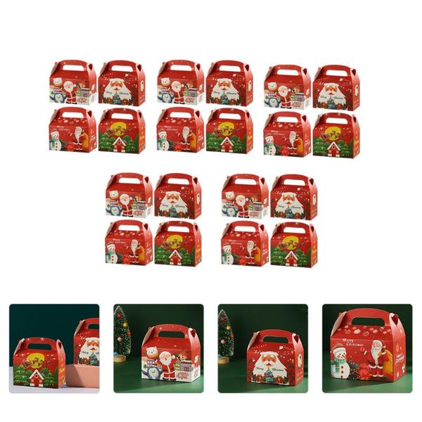 

gift wrap 20pcs creative cartoon xmas wrapping bags portable pattern candy