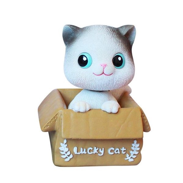 

interior decorations car product accessories part lucky ornament automotive dashboard decoration shaking head cat toys gift dropship