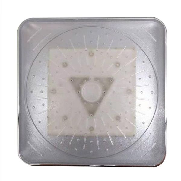 

bathroom shower sets temperature sensing luminous 6 inch head water tap color changing tool led spray