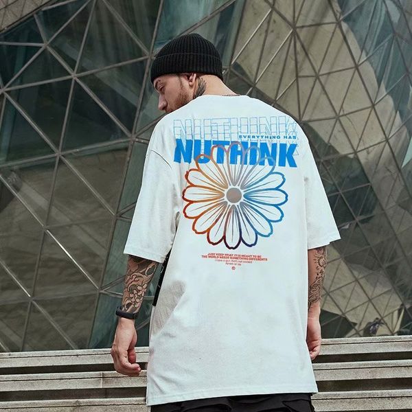 

t shirt menswear chi harajuku 2021 spring and summer cotton short sleeve round neck printed, White;black