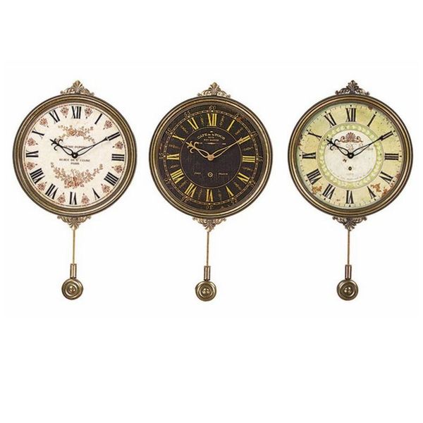

wall clocks clock hanging with metal pendulum home decor living room