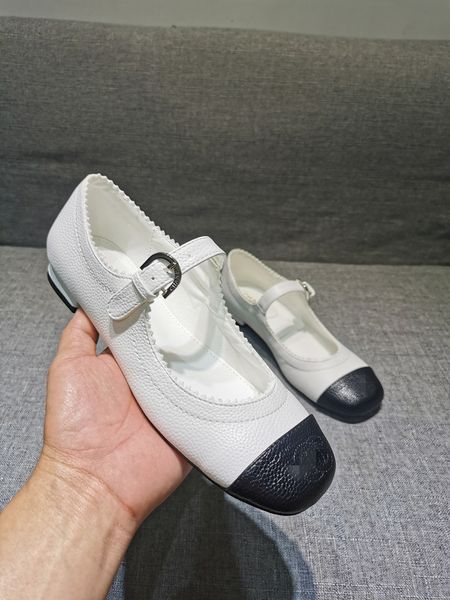 

mary women's shoes summer new square head one-line buckle color matching single, Black