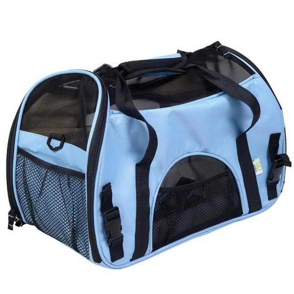 

go out one shoulder cross carrying pet bag hand hold open net window dog universal backpack go out portable