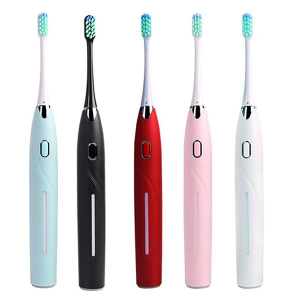 

smart electric toothbrush rechargeable waterproof teeth brush sonic timer usb toothbrushes