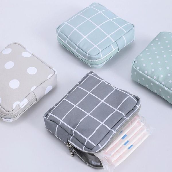 

storage bags change purse sanitary napkin bag girl portable line