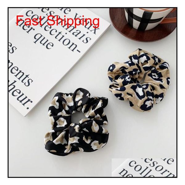 

fashion women leopard hair bands elastics bands cute animal pattern hair scrunchies girl's tie accessories qyllml abc2007, Slivery;white