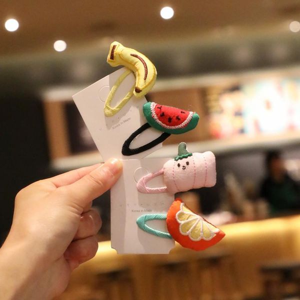 

hair accessories cute fruit bb clips women girl hairpins barrette for kids children hairgrips headdress headwear, Slivery;white
