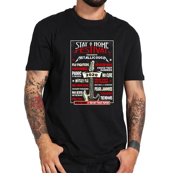 

men's t-shirts quarantine social distancing t shirt stay home festival 2021 100% cotton breathable soft premium camisetas, White;black