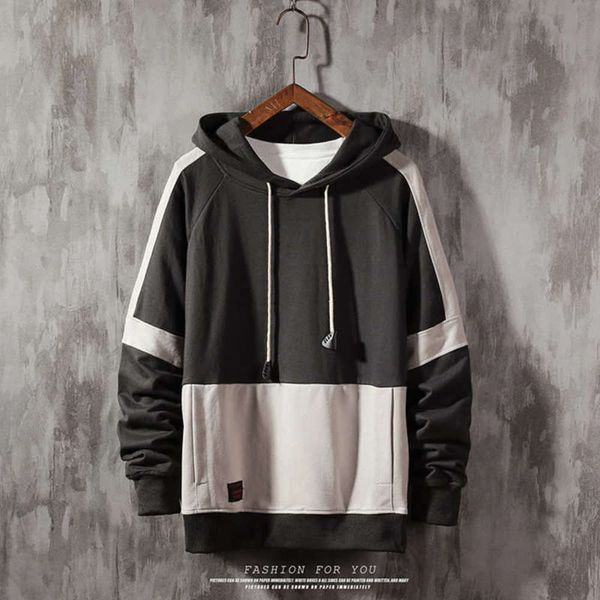 

2021 new men's hooded long sleeve sweater hoodies for men sportswear baseball sweatshirt ing, Black