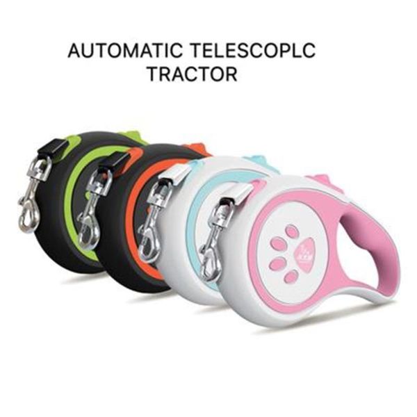 

5m pet retractable leashes puppy leash automatic durable traction rope for large dogs cat leash outdoor pet supplies