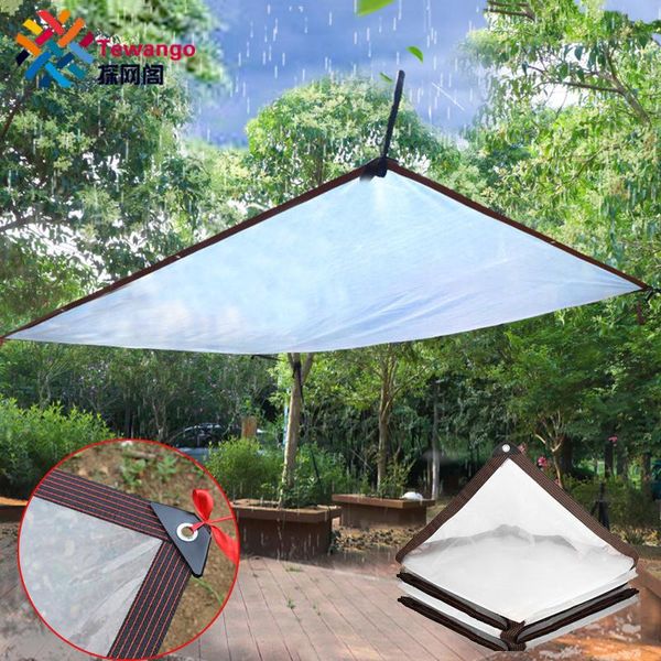 

2021 0.16mm thicken greenhouse mylar cover with reinforcing boundary ourdoortarpaulin garden patio plastic tent rain awning