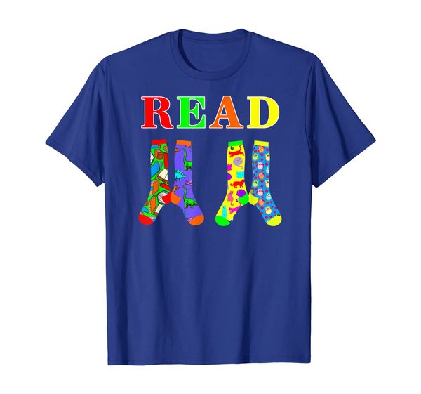 

Wacky Socks for Wacky Sock Day Read T-Shirt, Mainly pictures