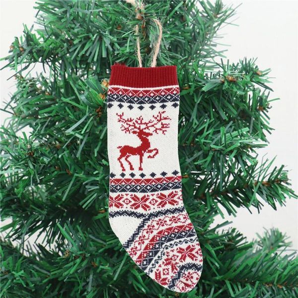

christmas decorations mini stocking modern small xmas sock sack gift bag wide application candy pouch