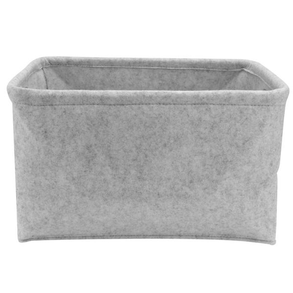 

storage baskets 1pc felt home basket indoor practical sundries organizer