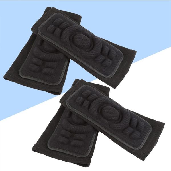 

elbow & knee pads 2pcs guard safety foam for riding sports cycling, Black;gray