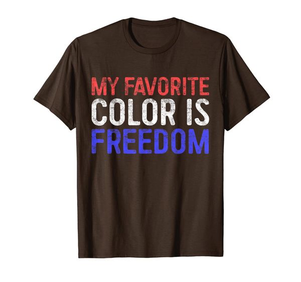 

my favorite color is om t-shirt patriotic 4th of july, White;black