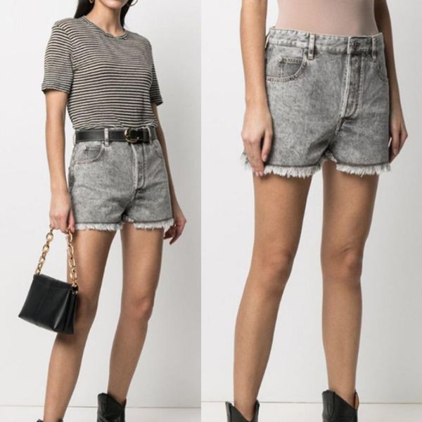 

women's shorts high waist women denim casual wild fashion lady, White;black