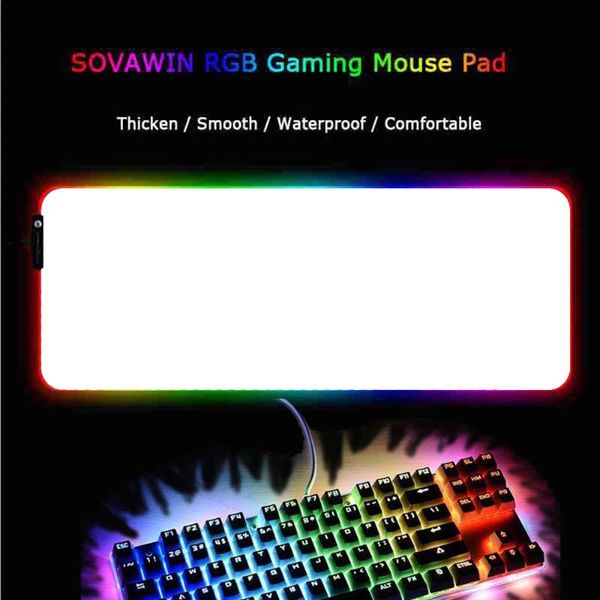 

mouse pads & wrist rests anime diy gaming rgb mousepad xxl large 400x900 carpet speed game gamer led pad soft lapnotebook mat for csgo