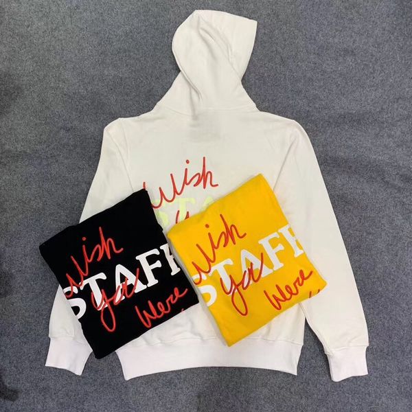 

2021 new ss latest japan hip hop streetwear astroworld chicago exclusive hooded men women pullover sweatshirts vwze, Black