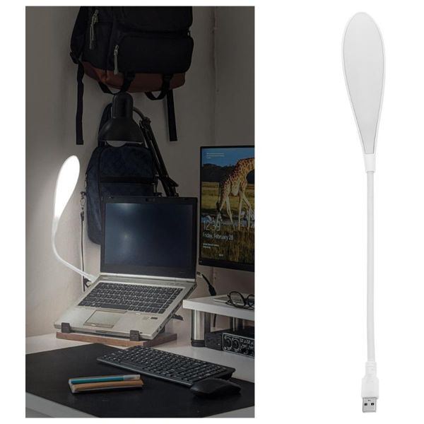 

book lights lapled lamp rechargeable usb computer light flexible night