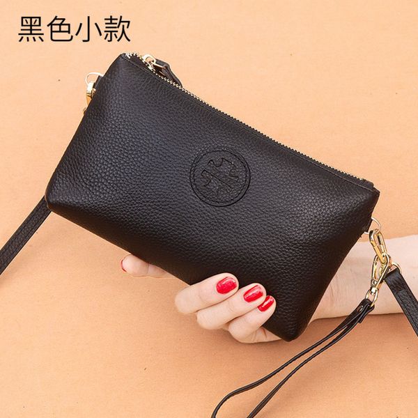 

leather middle aged mother's messenger bag women's new head leather one shoulder soft for and old people purses clearance
