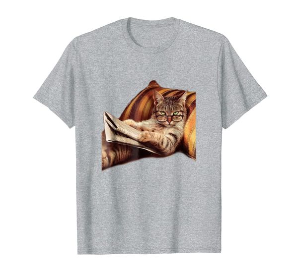 

funny reading cat meme t-shirt - internet humor book tee, White;black