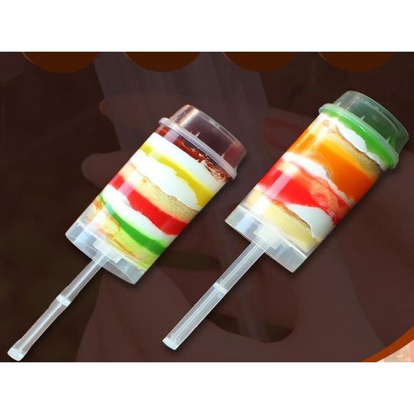 

new food grade plastic push up pop containers push cake pop cake container for party decorations round shape tool jllixs sport77777