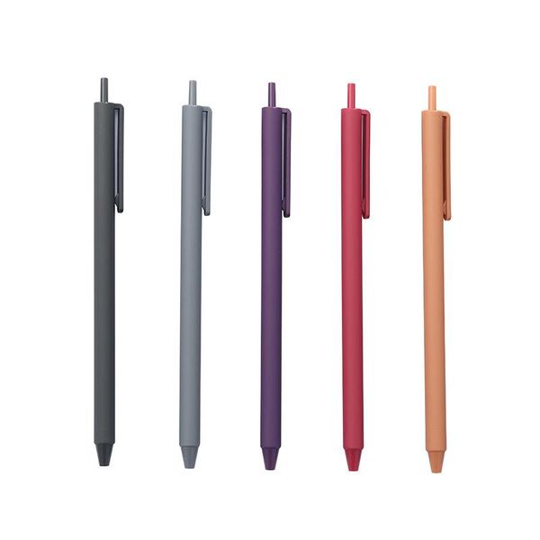 

gel pens 5pcs 5 colored retro pen 0.5mm point tip retractable kawaii ballpoint writing school office supplies stationery