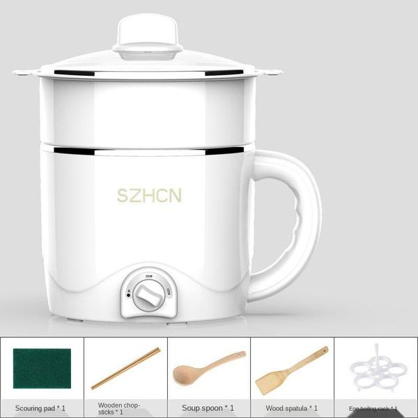 

dinnerware sets mini multifunction electric cooking machine household single/double layer pot multi rice cooker non stick mj72101