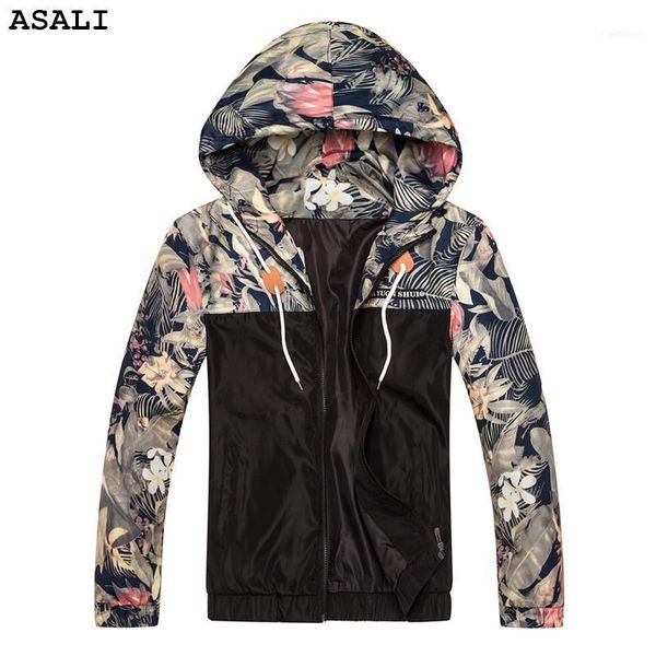 

men's jackets men's mens spring autumn casual outwear slim fit thin patchwork jacket brand clothing men hooded bomber j501, Black;brown