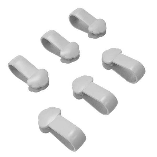 

clothing & wardrobe storage 6pcs home non slip duvet clips anti move quilt cover fastener el bed sheet grippers needleless plastic high elas