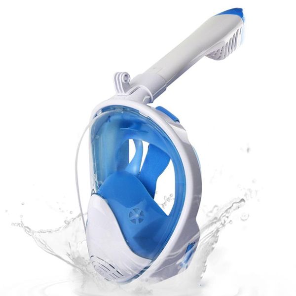 

diving masks full face maskrespiratory scuba waterproof swimming tube anti fog goggles snorkeling professional equipment