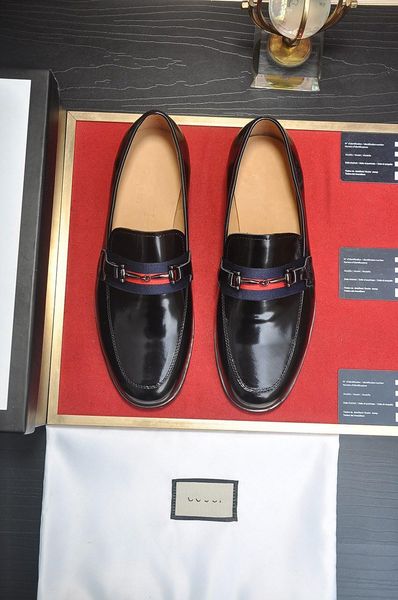 

mm plus size 45 leather formal shoe man oxfords fashion retro men's shoe elegant work footwear men dress shoes 11, Black